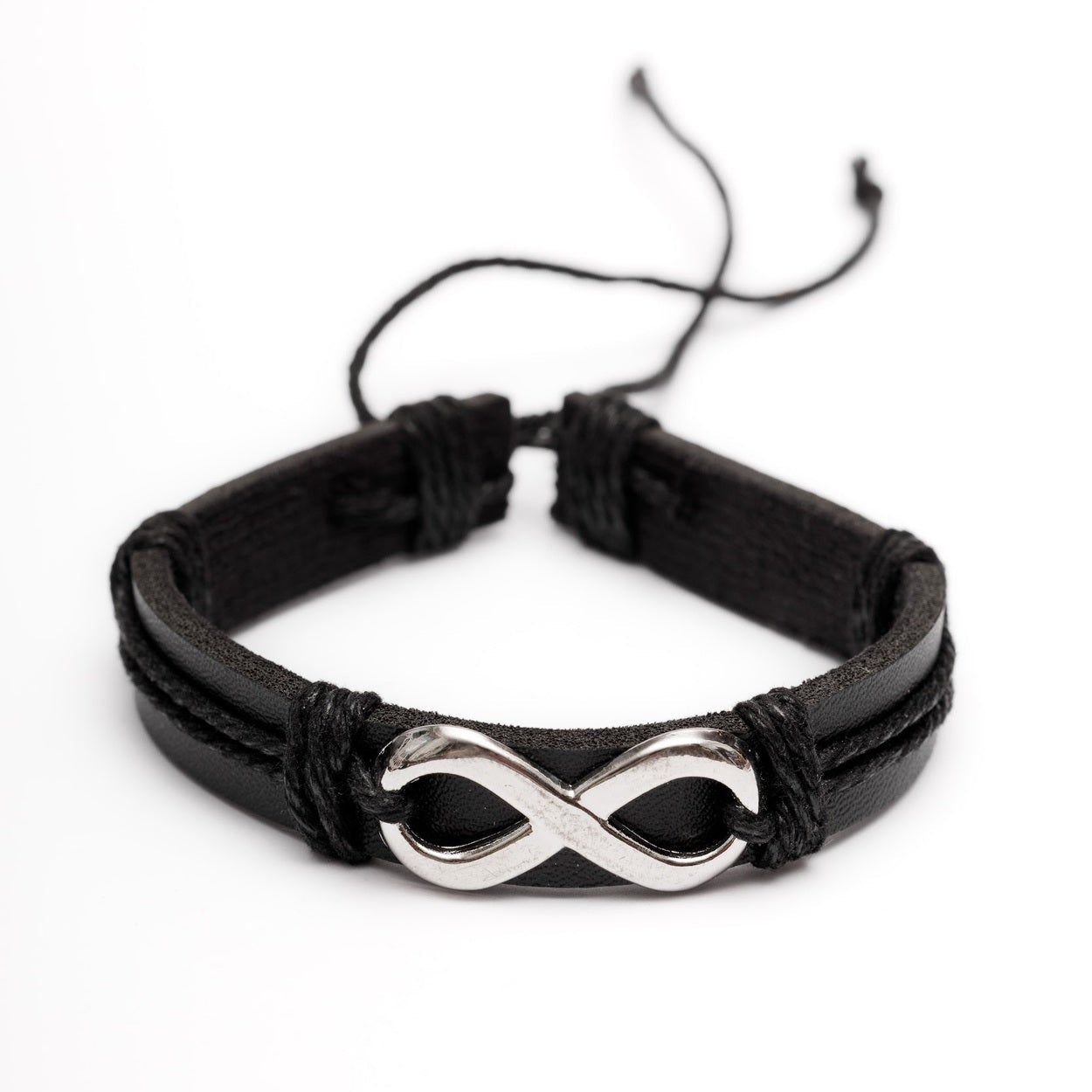 Bransoletki „Natura i Symbole”, skóra, drewno, vintage, MANNOR