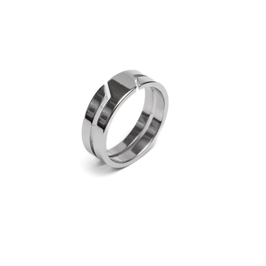 Pierścionek „Warrior's Mark”, minimalizm i styl, unisex, marka MANNOR